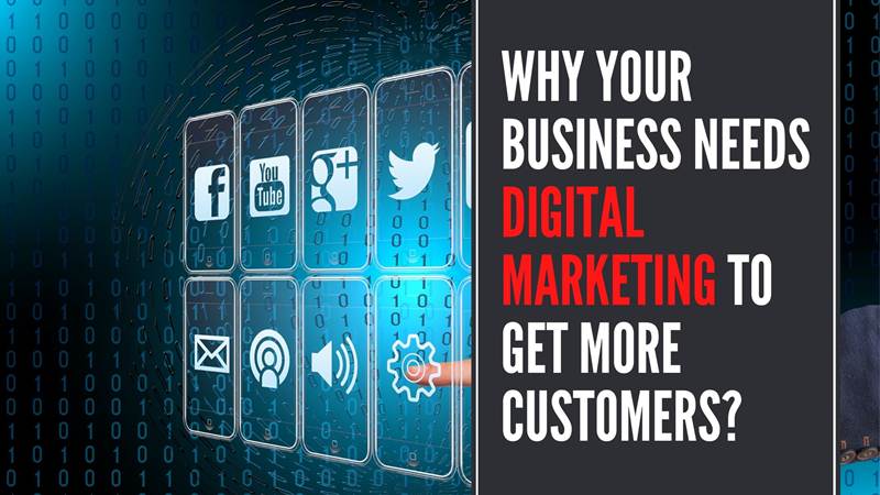 Why your business needs digital marketing to get more customers || Solutionaverinfotech